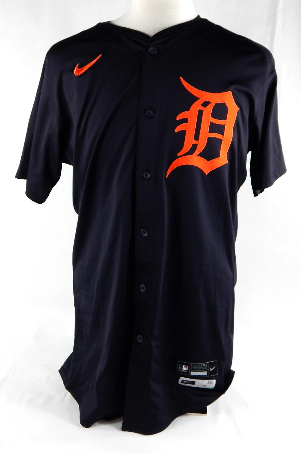 2024 Detroit Tigers Anthony Lapoce #99 Game Issued Pos Used Navy Jersey ST BP 9