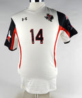 2015 Texas Tech Red Raiders #14 Game Used White Jersey Lone Star Womens Soccer 5