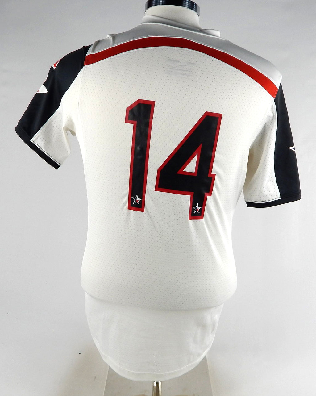 2015 Texas Tech Red Raiders #14 Game Used White Jersey Lone Star Womens Soccer 5 Pic2