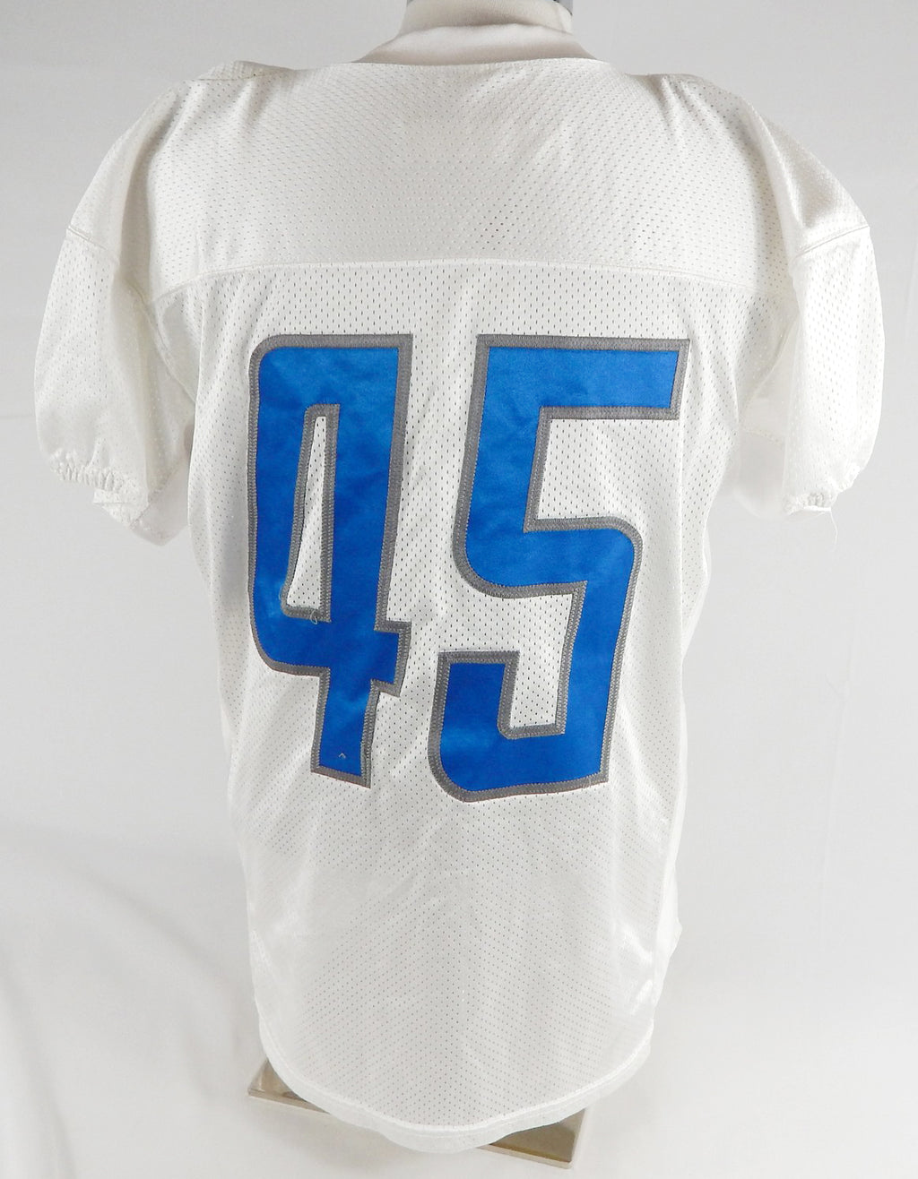2017 Detroit Lions Charles Washington #45 Game Issued White Practice Jersey 75 Pic2