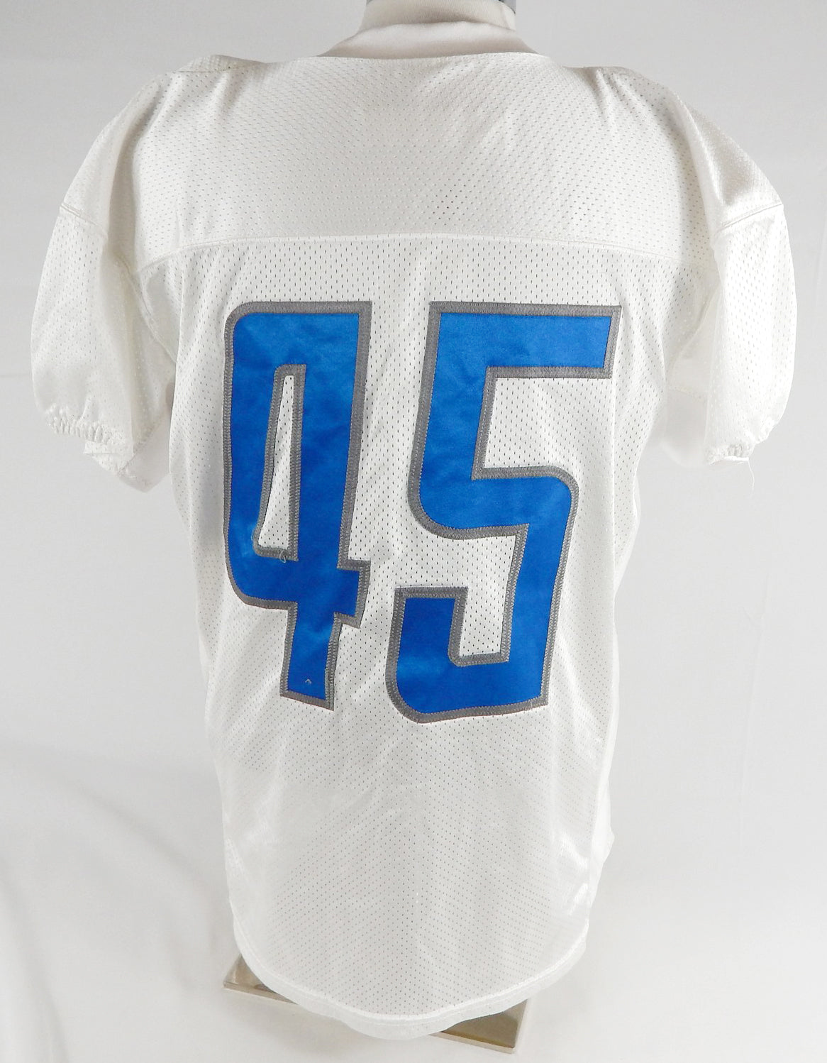 2017 Detroit Lions Charles Washington #45 Game Issued White Practice Jersey 75 Pic2