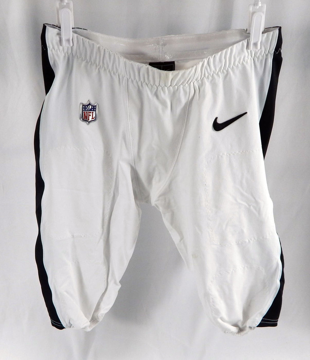 2024 Philadelphia Eagles #94 Game Used White Football Pants Size 38