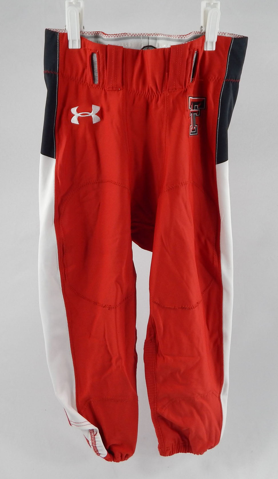 2020 Texas Tech Red Raiders Lemons #43 Game Used Red Pants Football 938
