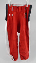 2020 Texas Tech Red Raiders Lemons #43 Game Used Red Pants Football 938