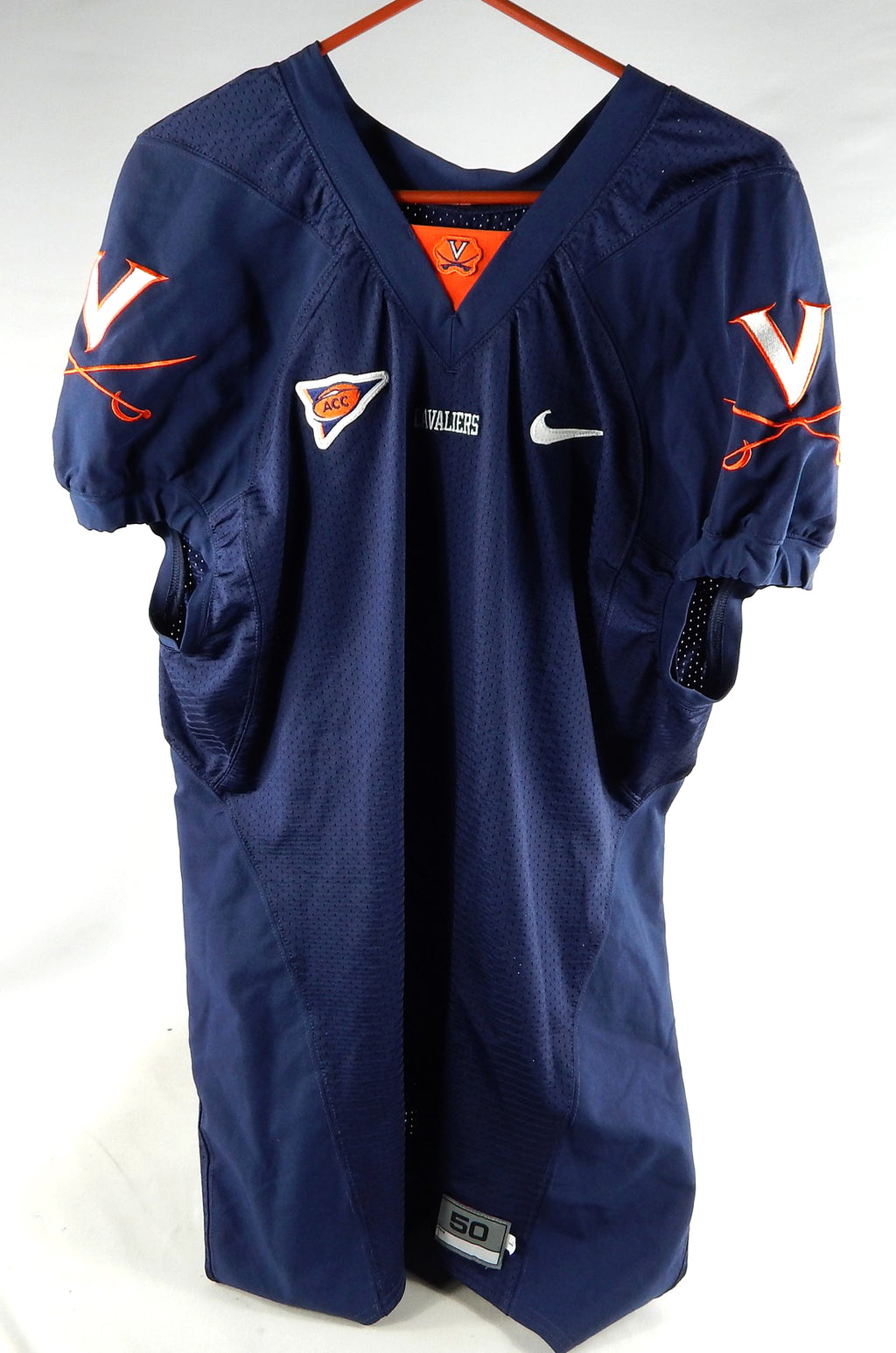Virginia Cavaliers Chapman Game Used Navy Jersey 50 904