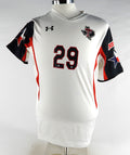 Texas Tech Red Raiders #29 Game Used White Jersey Lone Star Womens Soccer L 578