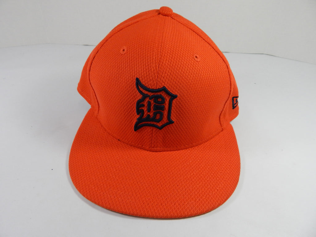 2017 Detroit Tigers Alex Wilson #30 Game Issued Pos Used Orange Hat ST 0