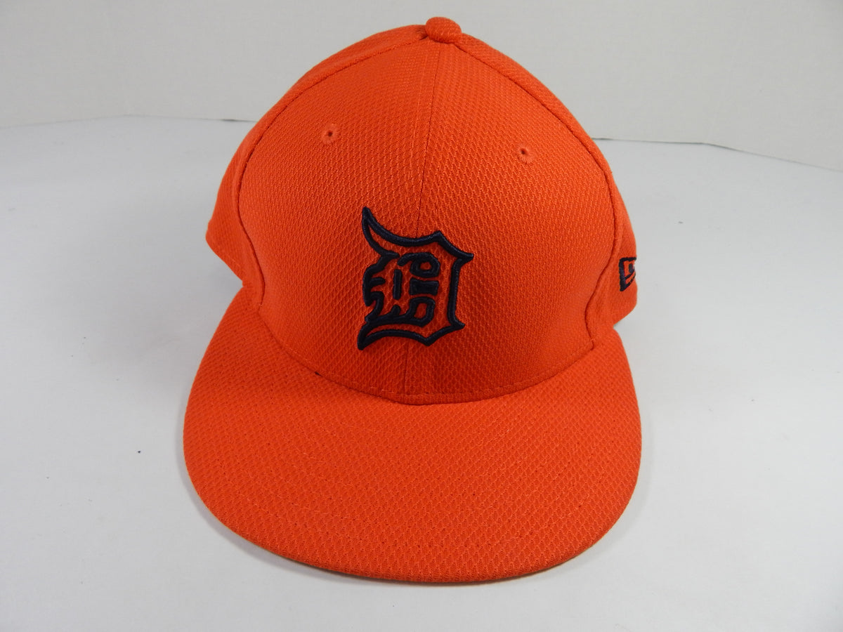 2017 Detroit Tigers Alex Wilson #30 Game Issued Pos Used Orange Hat ST 0