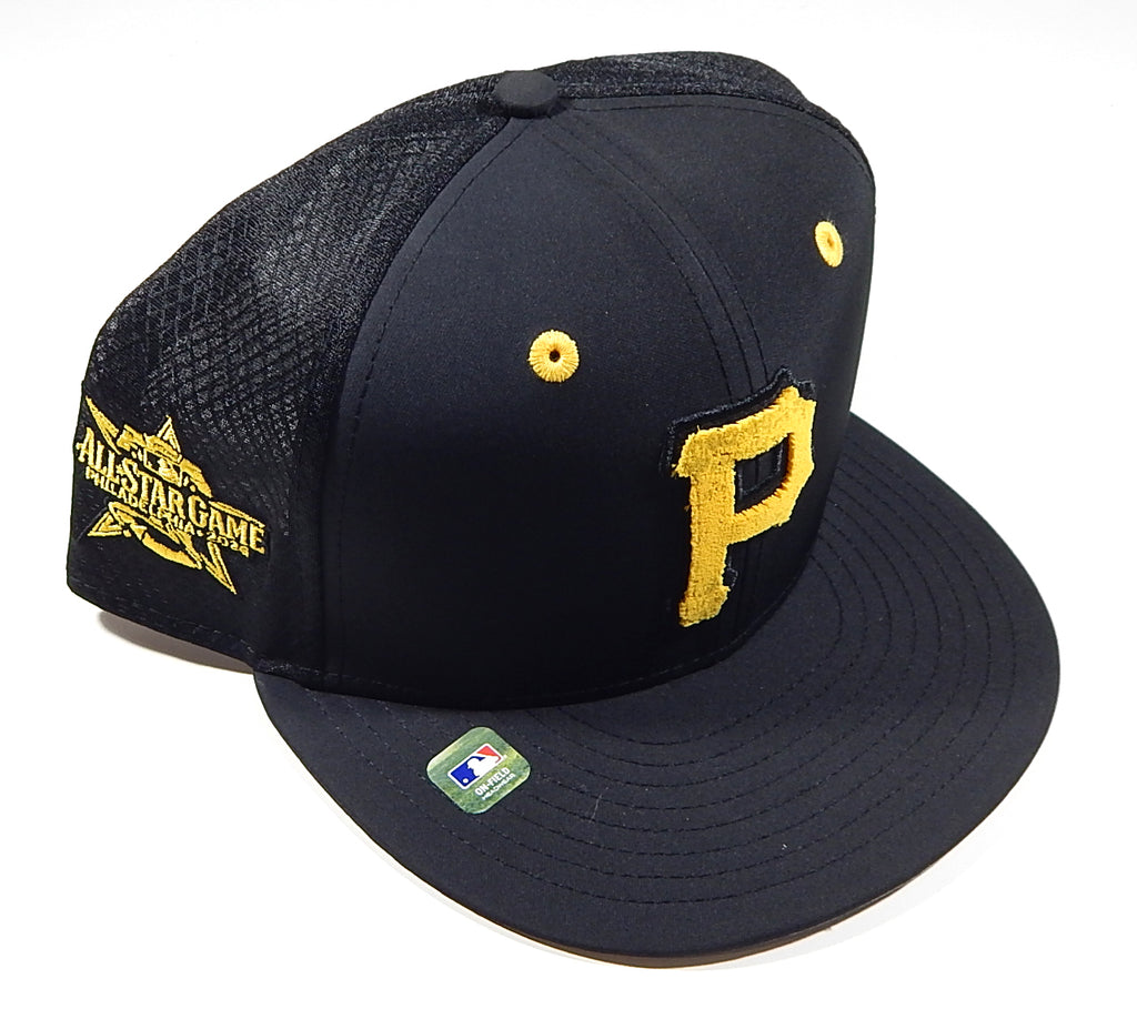 2026 MLB All Star Game Pittsburgh Pirates New Era 5950 Mesh Hat Cap Black 7 1/8