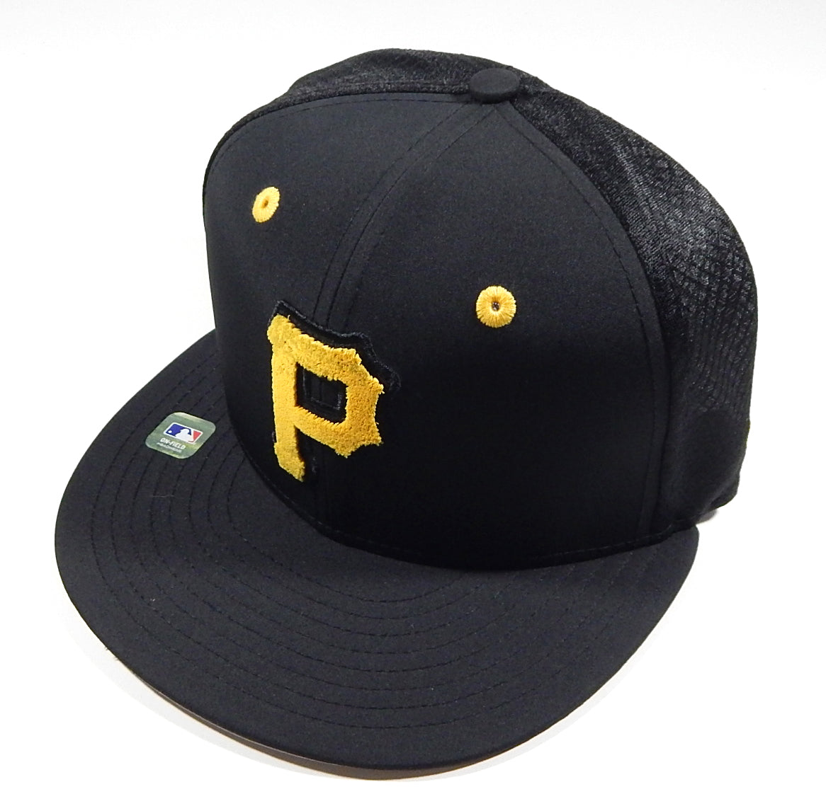 2026 MLB All Star Game Pittsburgh Pirates New Era 5950 Mesh Hat Cap Black 7 1/8 Pic2