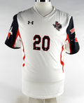 Texas Tech Red Raiders #20 Game Used White Jersey Lone Star Womens Soccer L 580