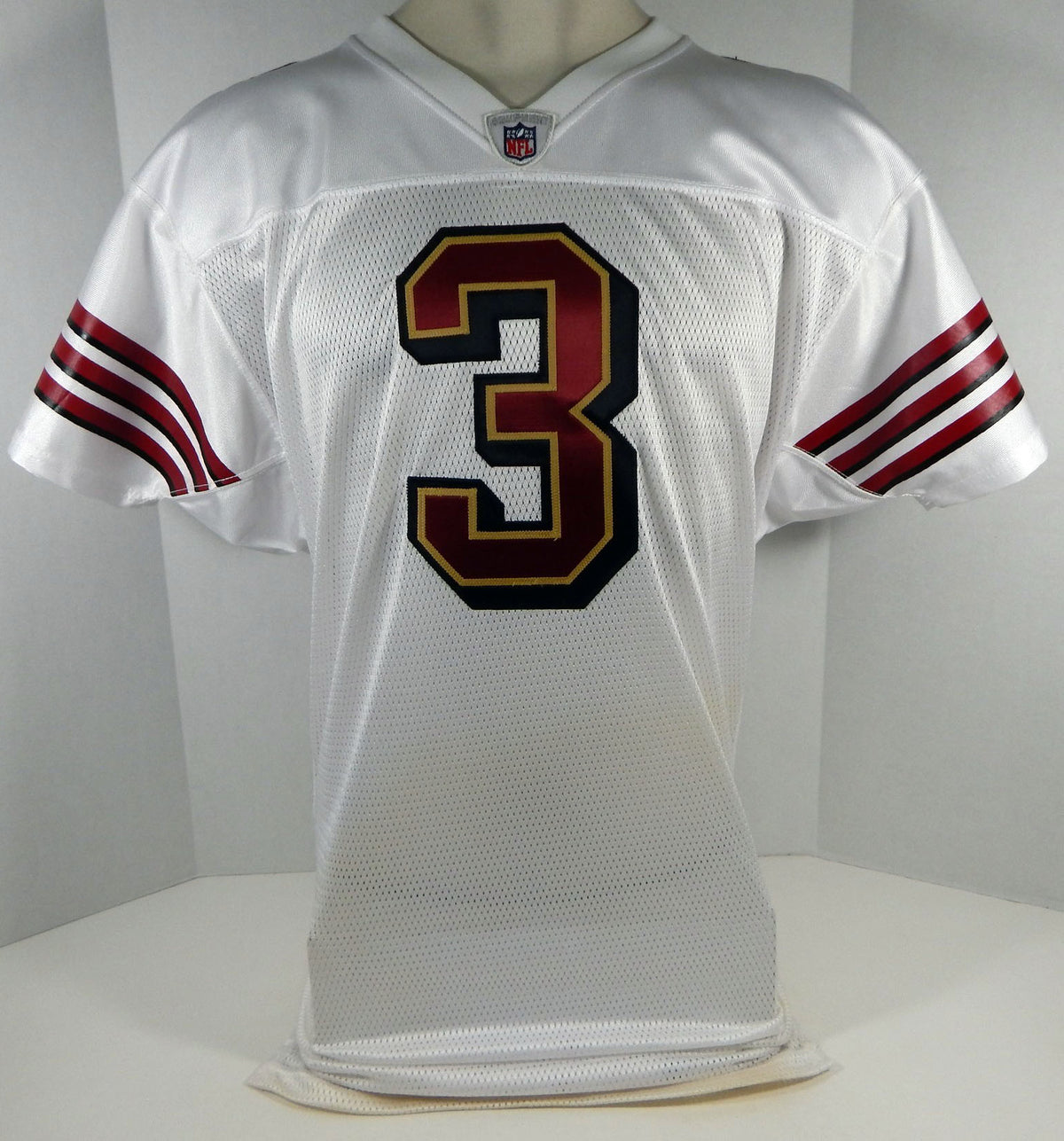 2008 San Francisco 49ers #3 Game Issued White Jersey DP08194 Pic2