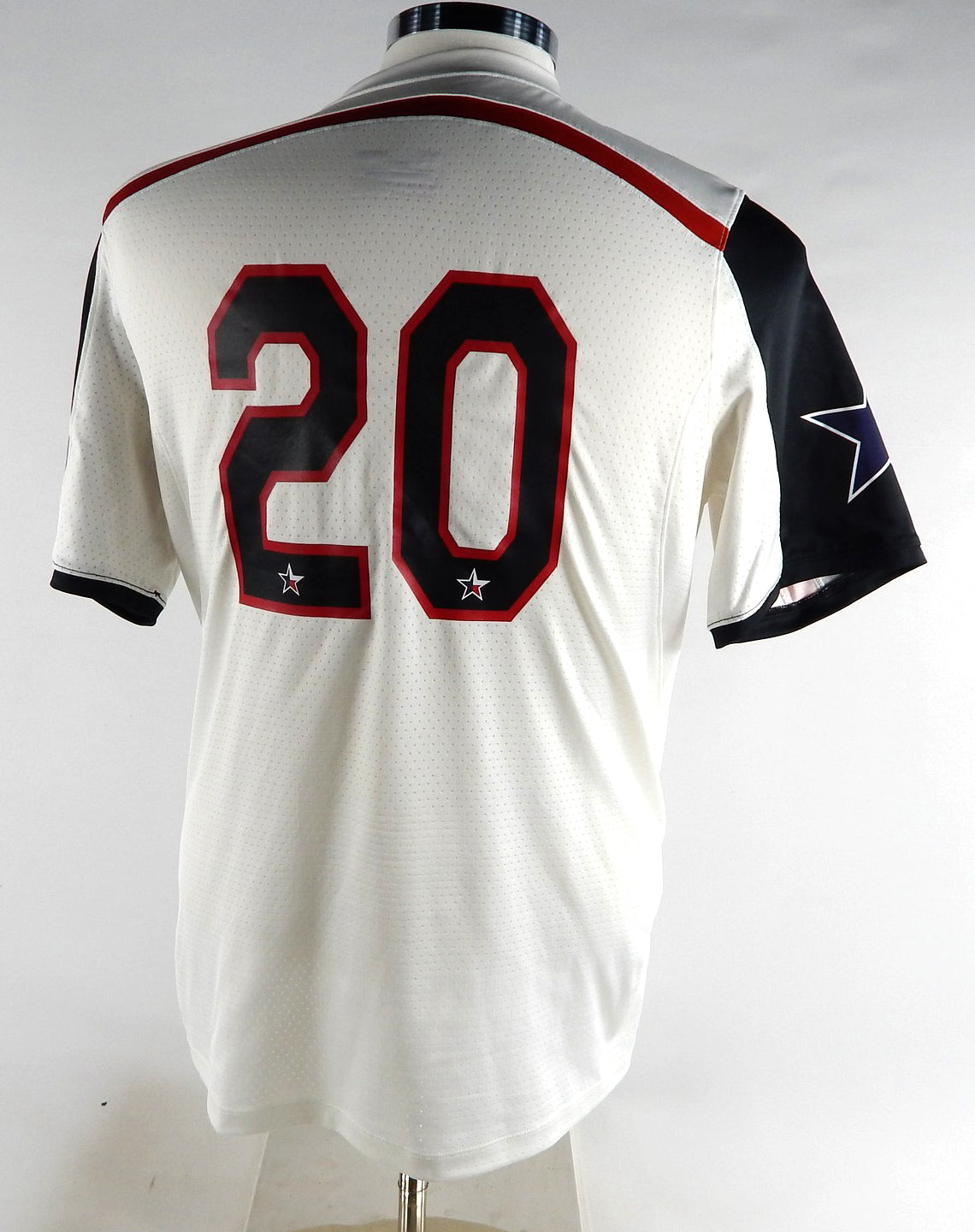 Texas Tech Red Raiders #20 Game Used White Jersey Lone Star Womens Soccer L 580 Pic2