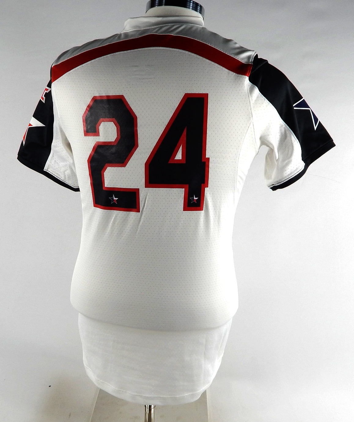 2014 Texas Tech Red Raiders #24 Game Used White Jersey Lone Star Women Soccer M1 Pic2