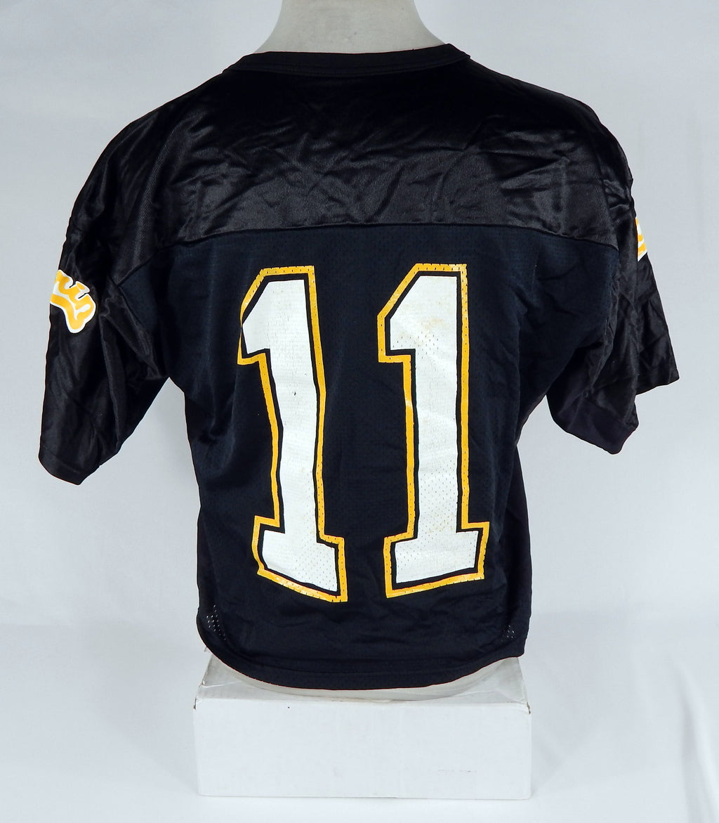 Marin Football #11 Game Used Black Jersey XL DP66602 Pic2