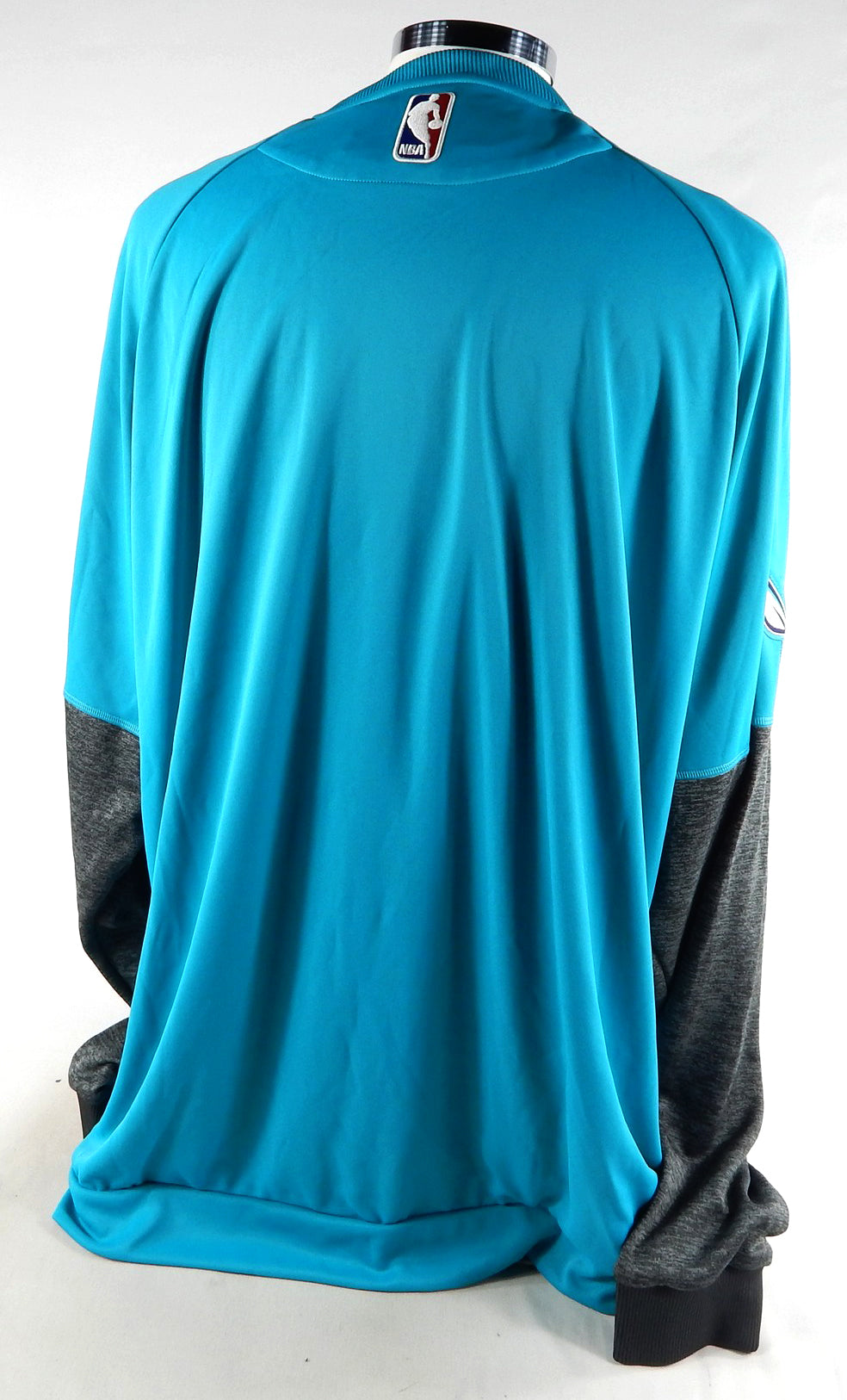 2016-17 Charlotte Hornets Game Issued Teal Shooting Shirt 4XL 908 Pic2