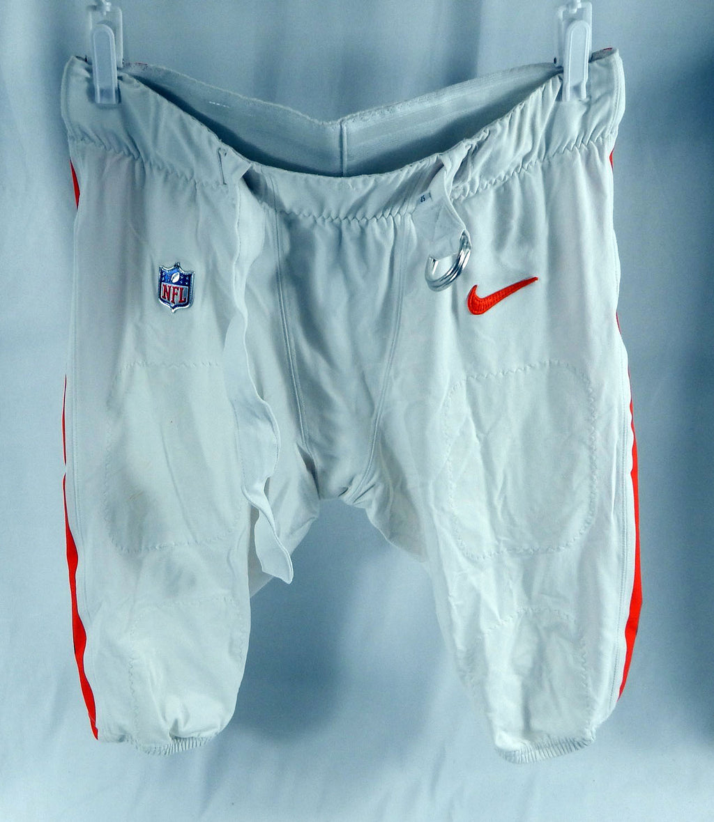 2024 Cleveland Browns Shelby Harris #93 Game Used White Football Pants Size 40