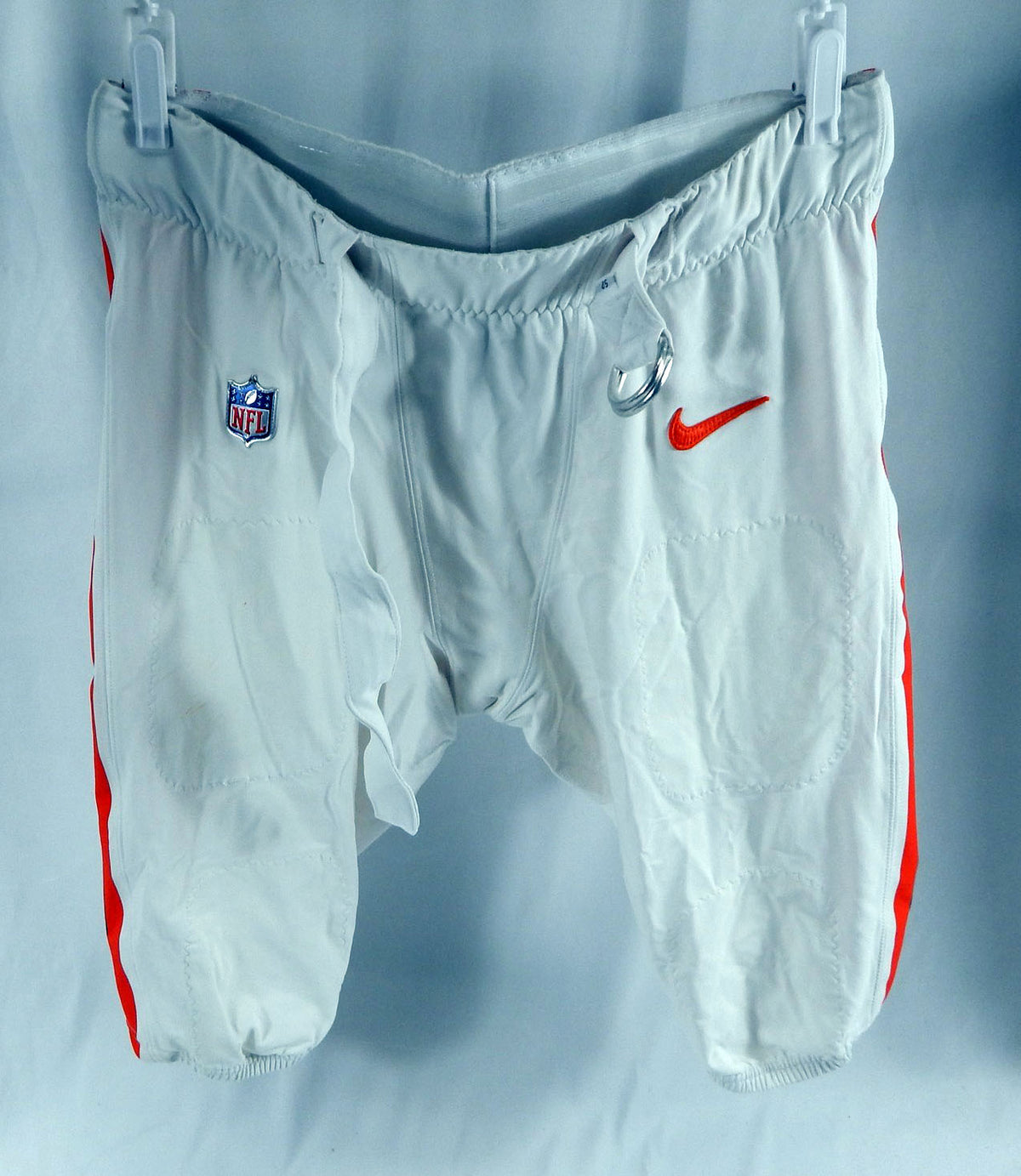 2024 Cleveland Browns Shelby Harris #93 Game Used White Football Pants Size 40