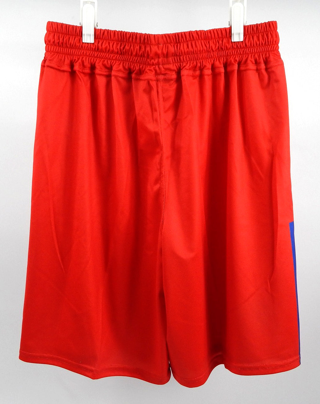 2023-24 Delaware Blue Coats Game Issued Red Shorts Red Cross Night L 757 Pic2