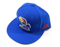 Kansas City Jayhawks Logo Adidas Team Issued Hat Blue New Size 8