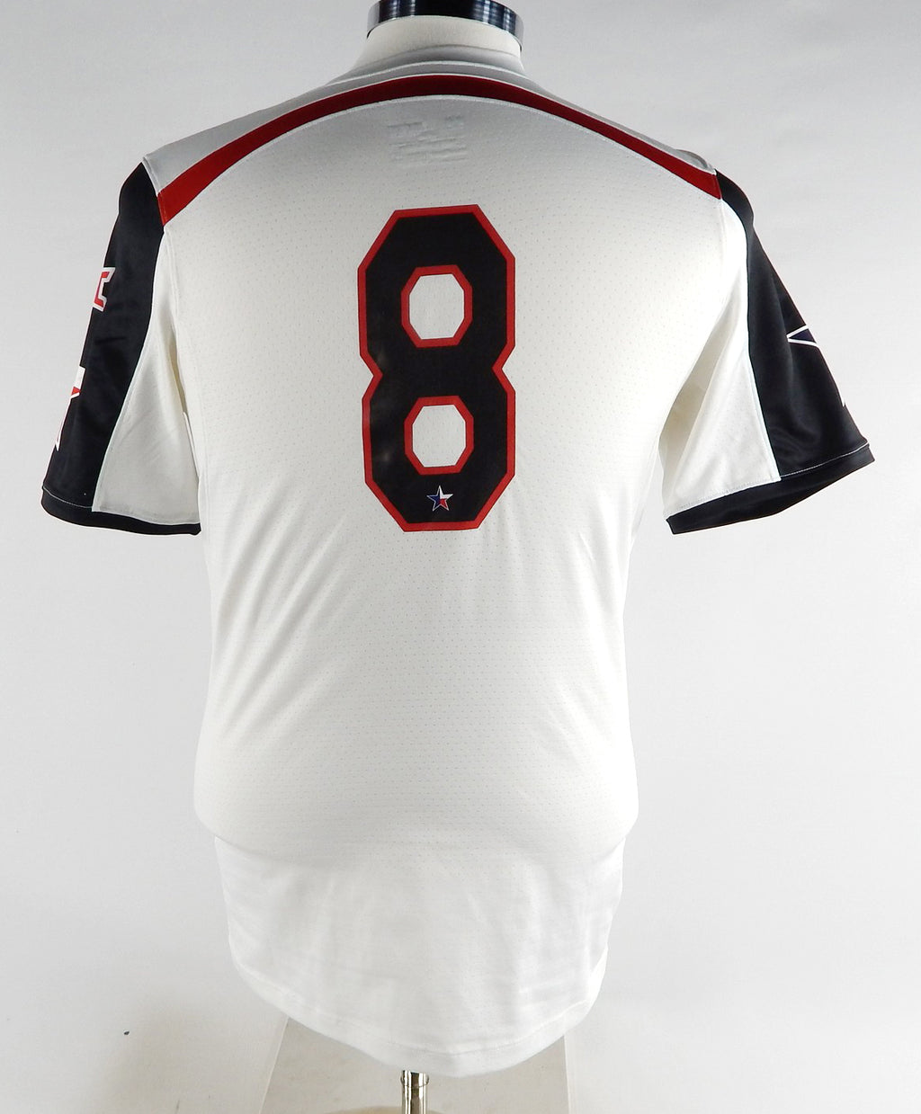2015 Texas Tech Red Raiders #8 Game Used White Jersey Womens Soccer M 673 Pic2