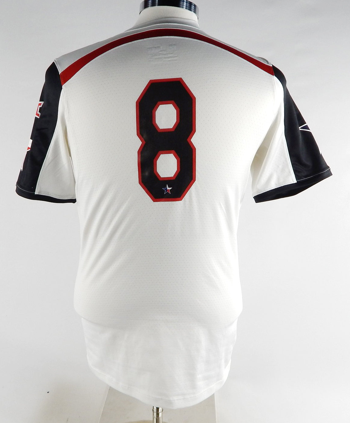 2015 Texas Tech Red Raiders #8 Game Used White Jersey Womens Soccer M 673 Pic2