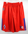 2023-24 Delaware Blue Coats Game Issued Red Shorts Red Cross Night L 761