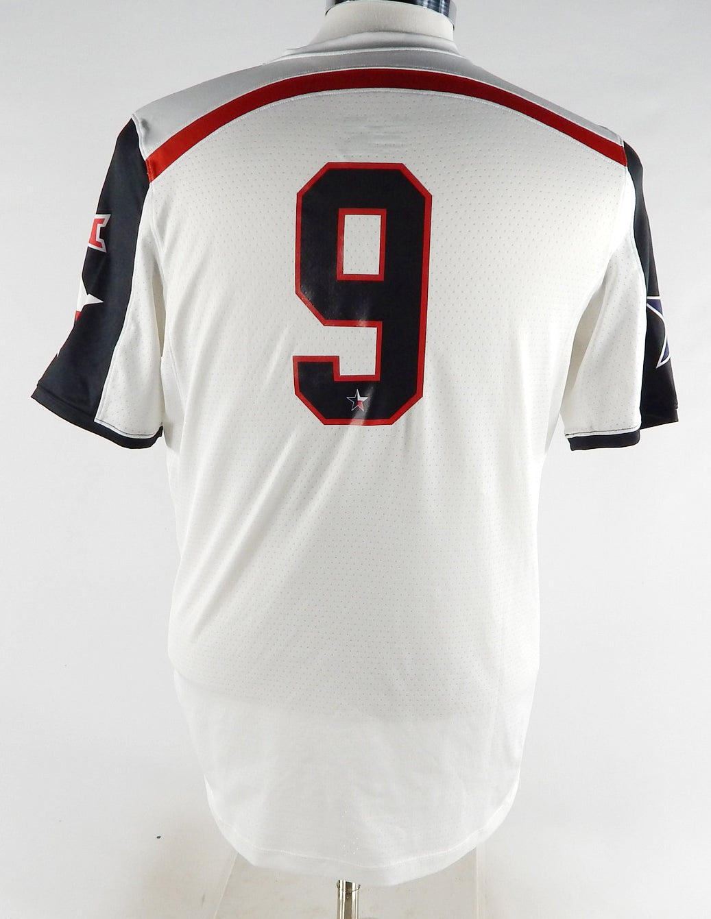 2015 Texas Tech Red Raiders #9 Game Used White Jersey Womens Soccer L 674 Pic2
