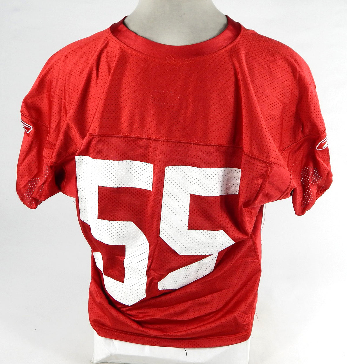 2010 San Francisco 49ers Ahmad Brooks #55 Game Used Red Practice Jersey XL 527 Pic2