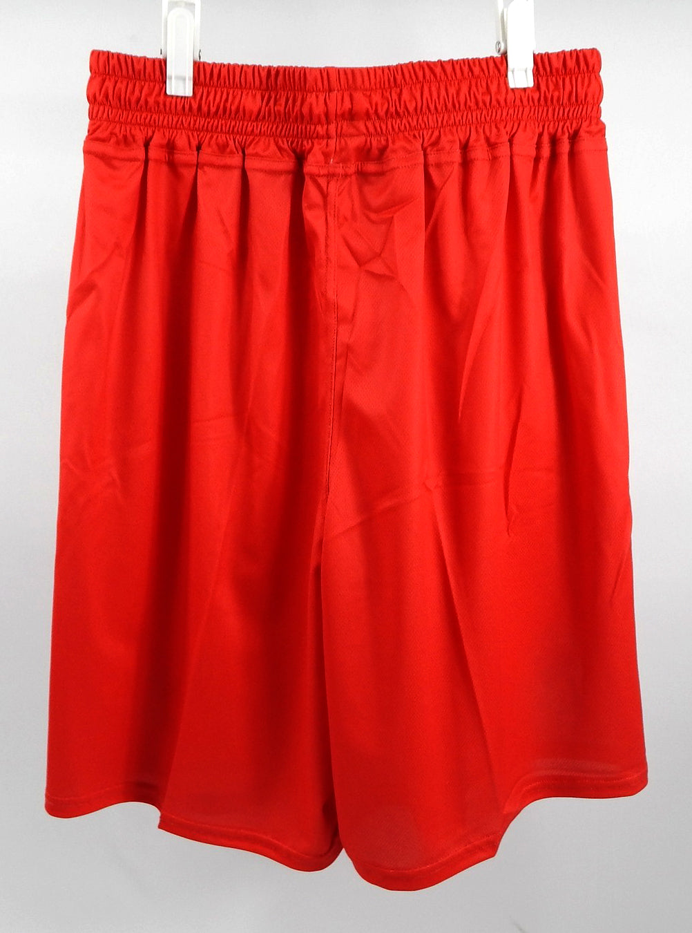 2023-24 Delaware Blue Coats Game Issued Red Shorts Red Cross Night L 763 Pic2