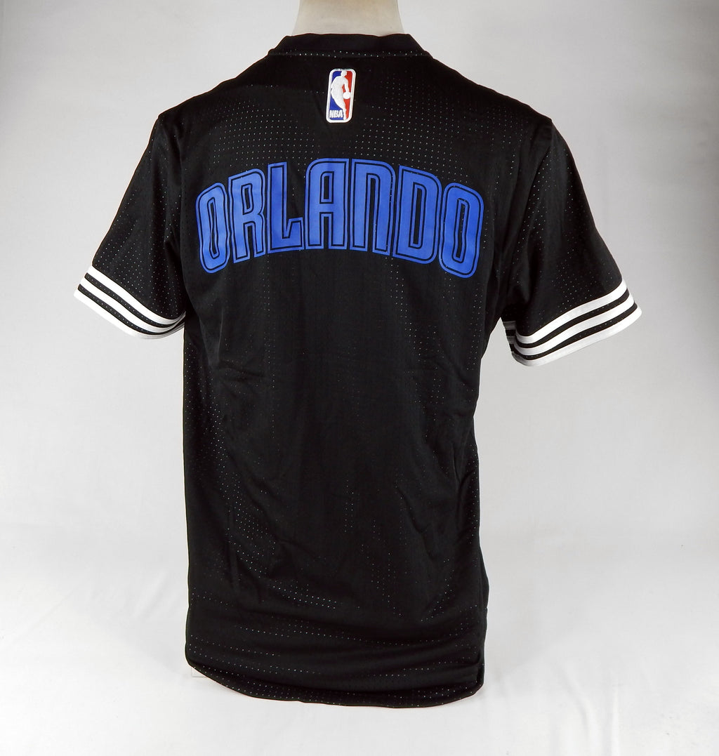 2015-16 Orlando Magic Shabazz Napier #13 Game Used Black Shooting Shirt L+2 7833 Pic2