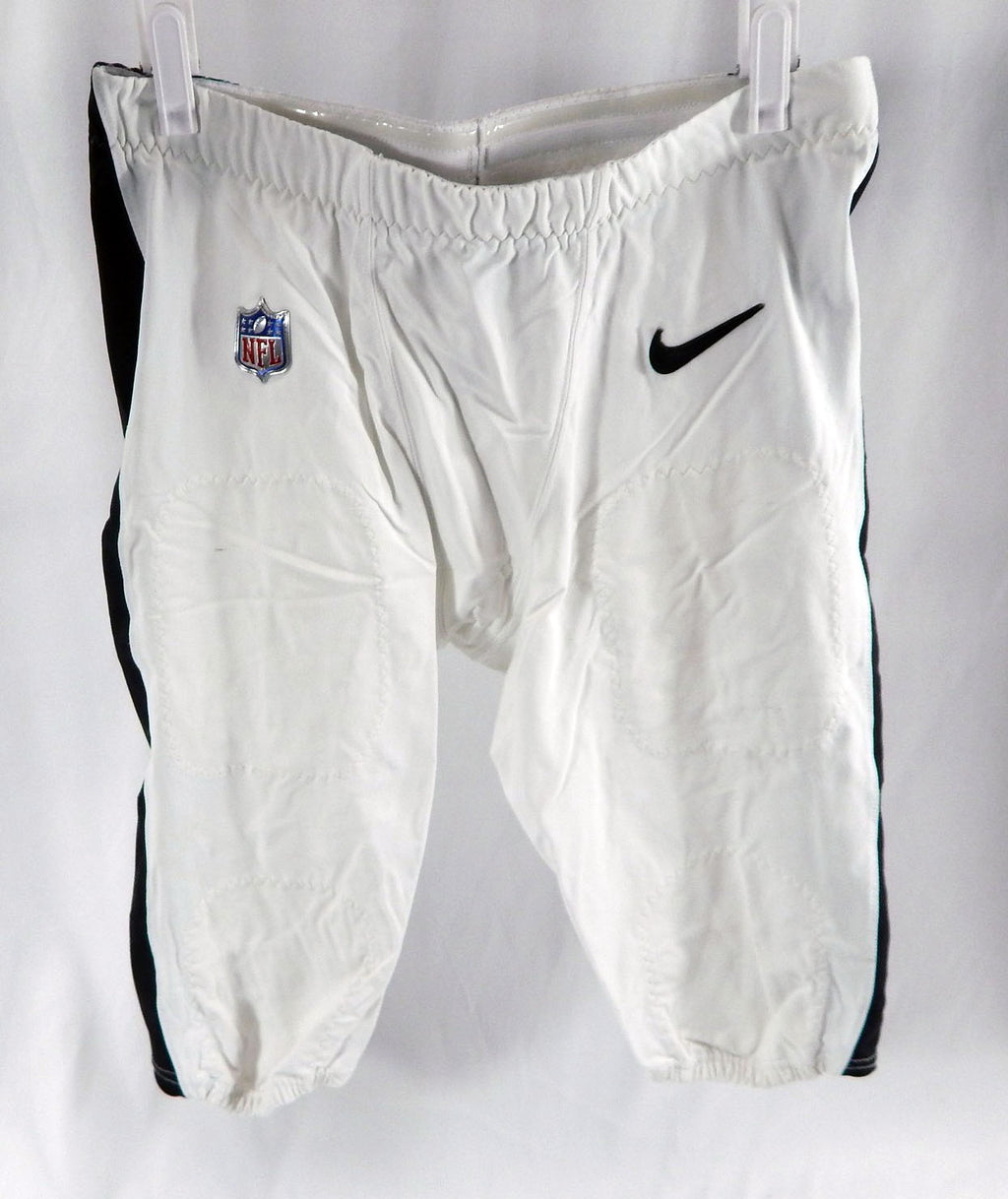 2023 Philadelphia Eagles #54 Game Used White Football Pants Size 36