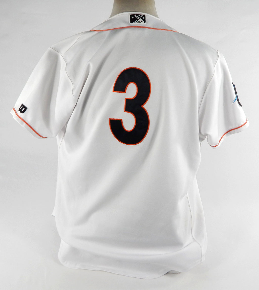 2015-22 Jupiter Hammerheads #3 Game Used White Jersey DP71710