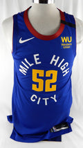 2018-19 Denver Nuggets Jordan McRae #52 Game Issued Blue Jersey Mile High 2
