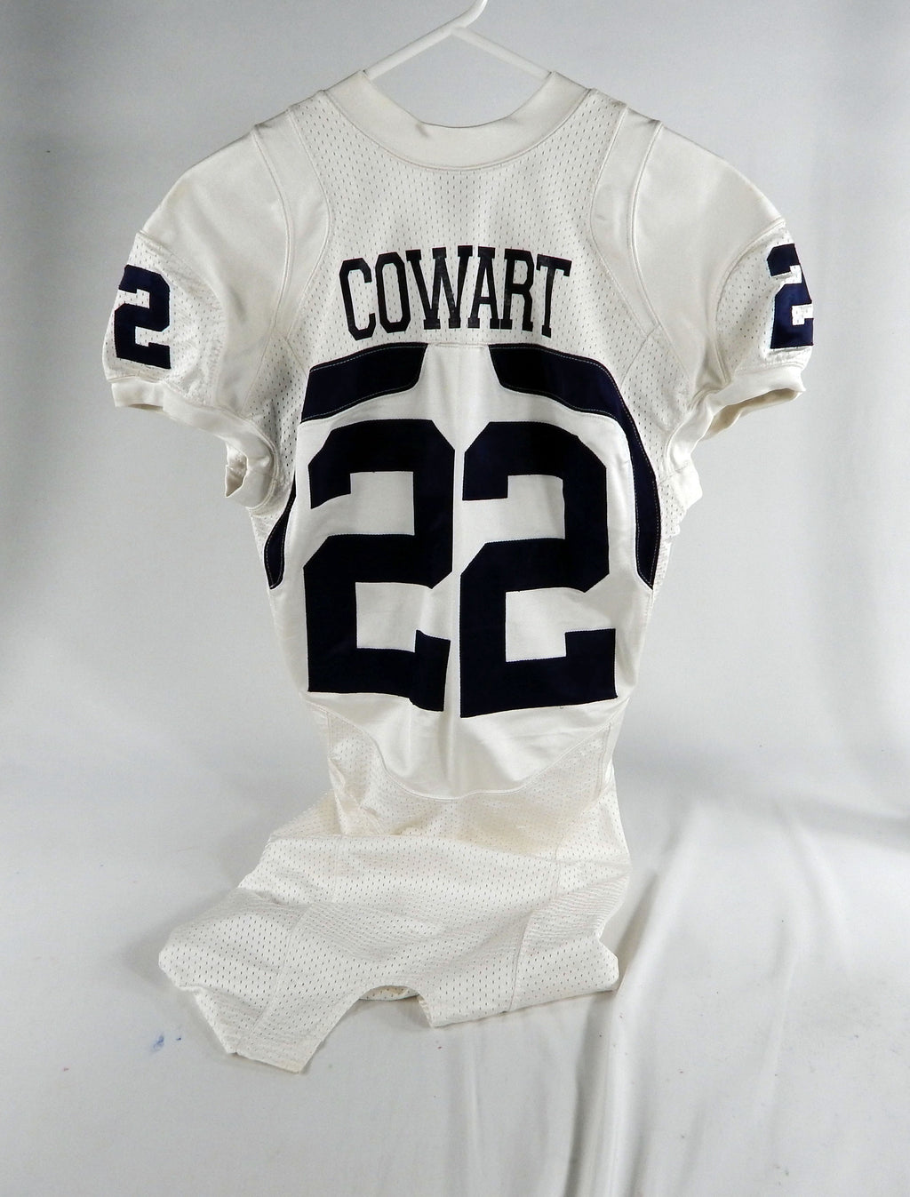 Old Dominion Monarchs Cowart #22 Game Used White Jersey M DP69586 Pic2