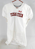 2019 Texas Tech Red Raiders Blank Game Issued White Jersey 46 499