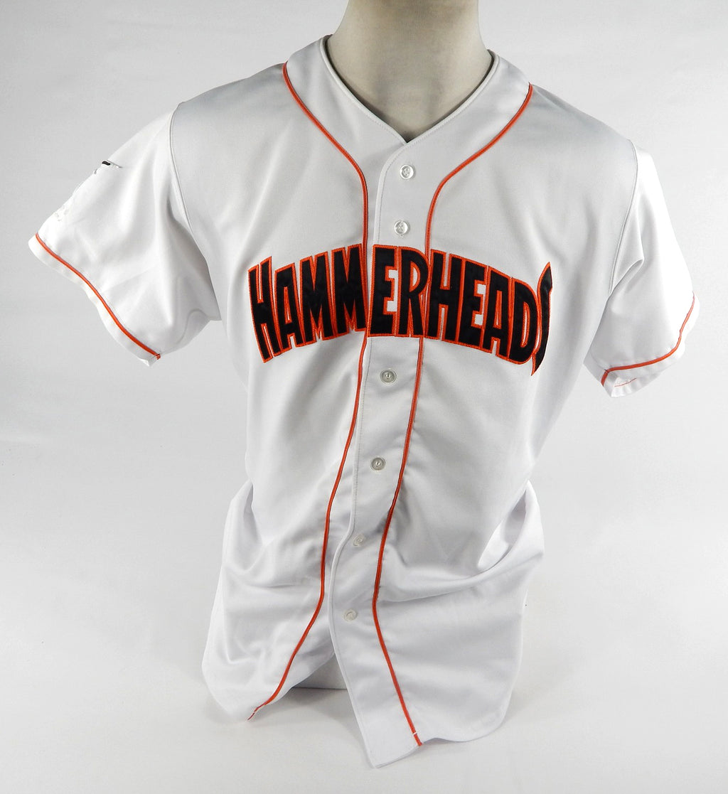 2015-22 Jupiter Hammerheads #17 Game Used White Jersey DP71711 Pic2