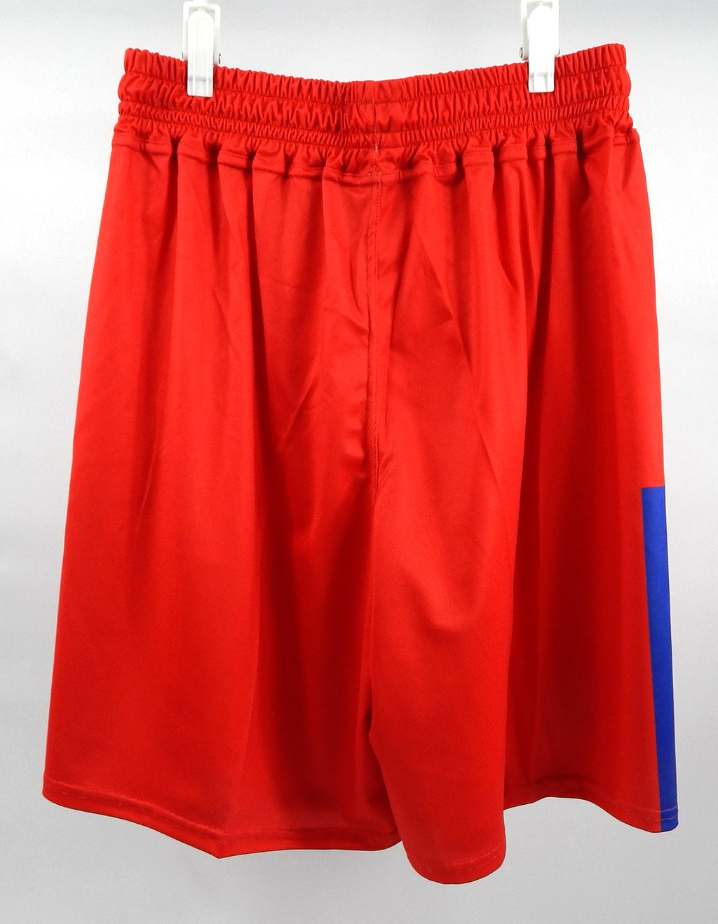 2023-24 Delaware Blue Coats Game Issued Red Shorts Red Cross Night L 767 Pic2