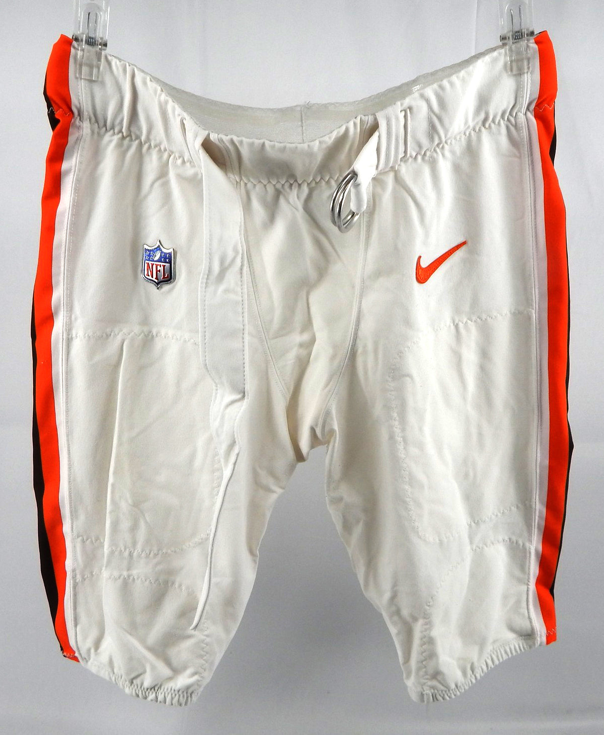 2021 Cleveland Browns Wyatt Teller #77 Game Used White Pants 40 832