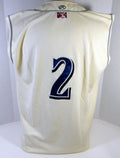 Clearwater Threshers #2 Game Used Cream Jersey Vest 48 DP13422