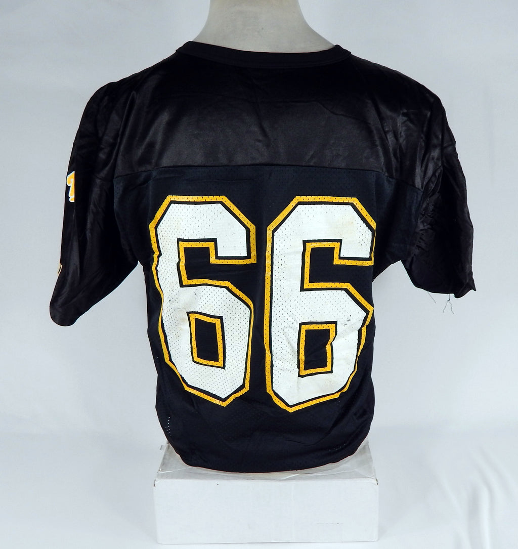 Marin Football #66 Game Used Black Jersey XL DP66609 Pic2
