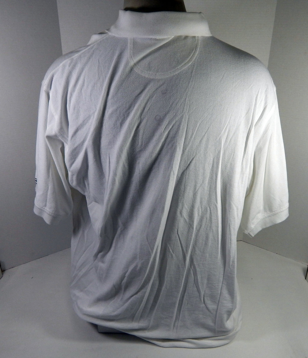 New Orleans Hornets Team Issued White Polo Shirt 2XL DP64842 Pic2