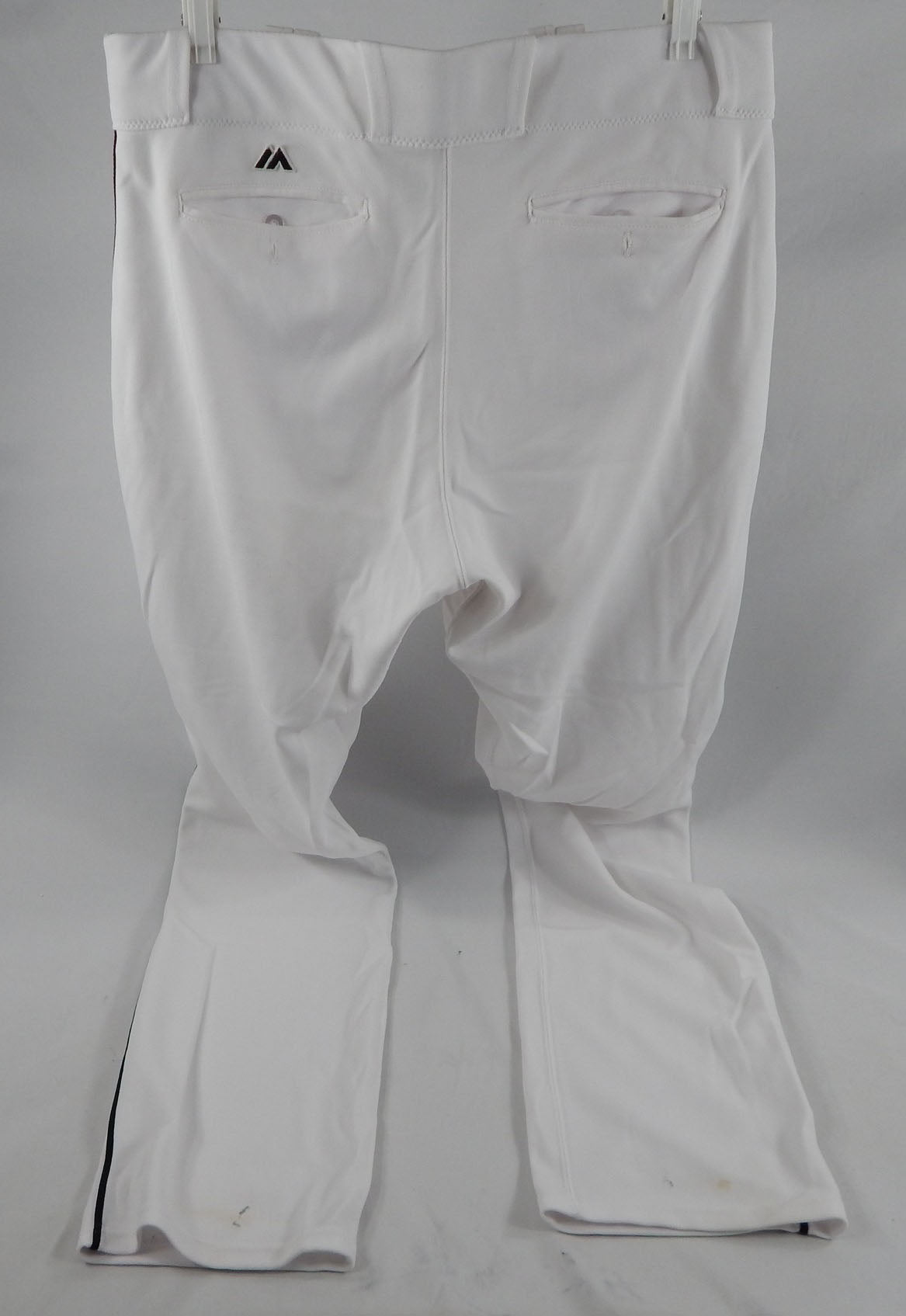 2016 Miami Marlins Marcell Ozuna #13 Game Used White Pant 40-47-37 DP103954 Pic2