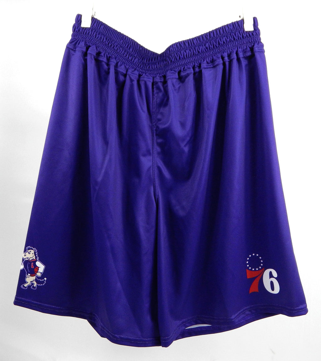 2023-24 Delaware Blue Coats Game Issued Purple Shorts Mental Health XL 772