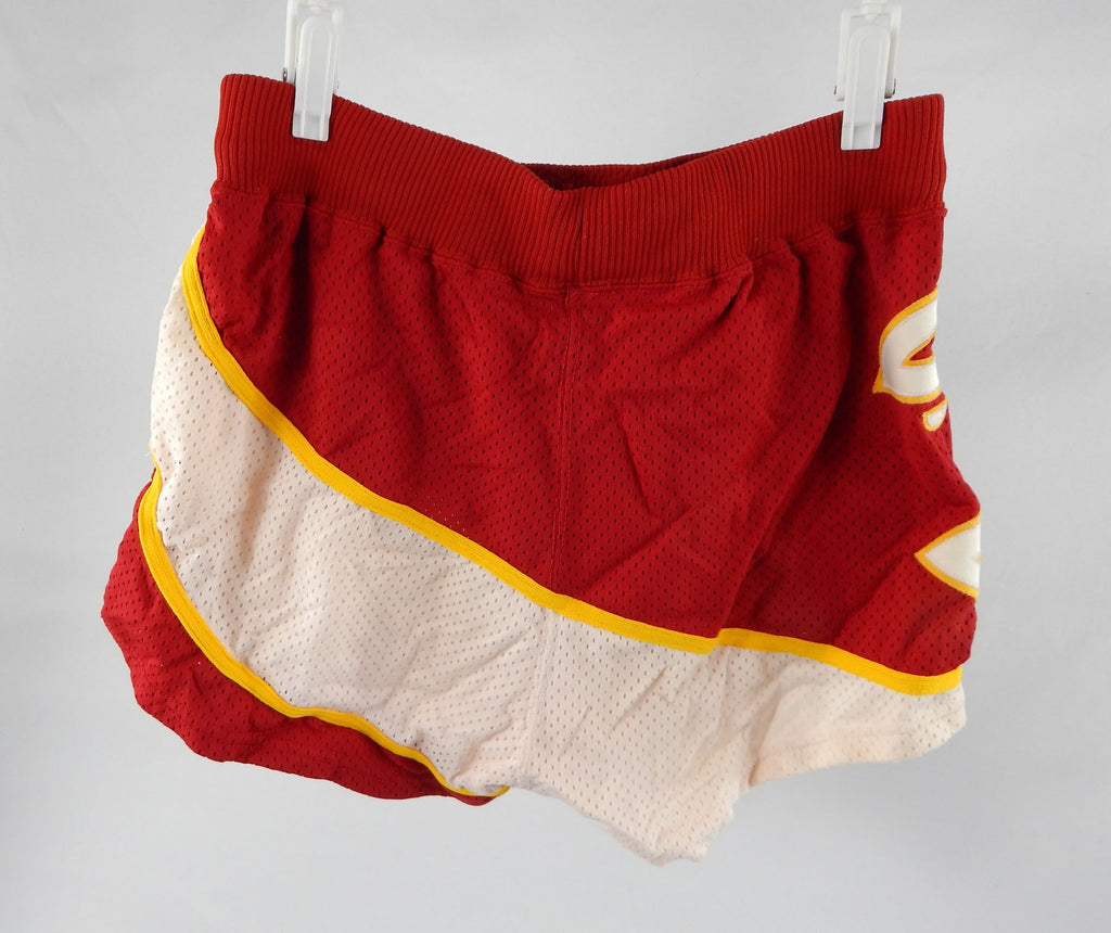 1987-88 Atlanta Hawks Doc Rivers #25 Game Used Red Shorts 34 DP103955 Pic2