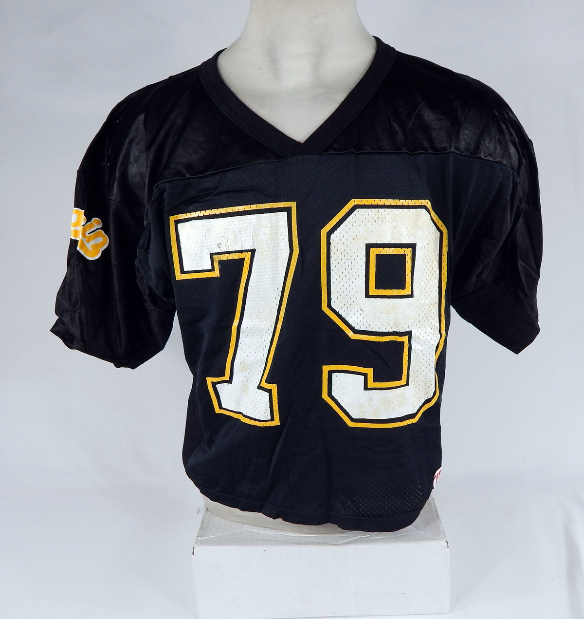Marin Football #79 Game Used Black Jersey XL DP66613