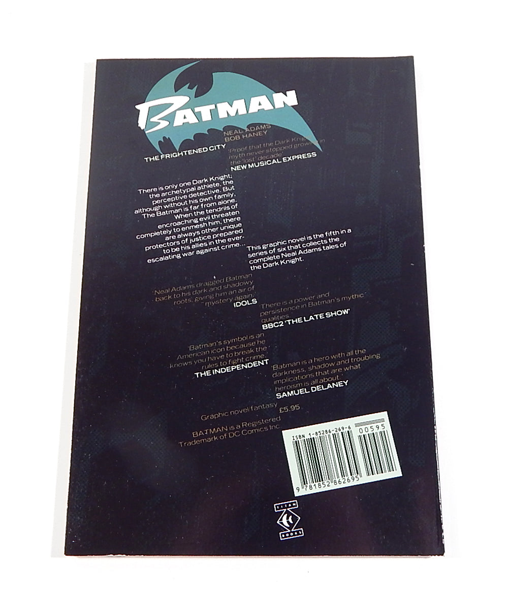 Batman The Frightened City TPB DC Comics Titan 1990 1st Printing Neal Adams Pic2