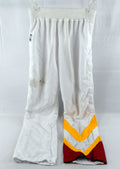 1989-90 Atlanta Hawks Game Issued White Warm Up Pants 36 440