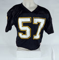 Marin Football #57 Game Used Black Jersey XL DP66614