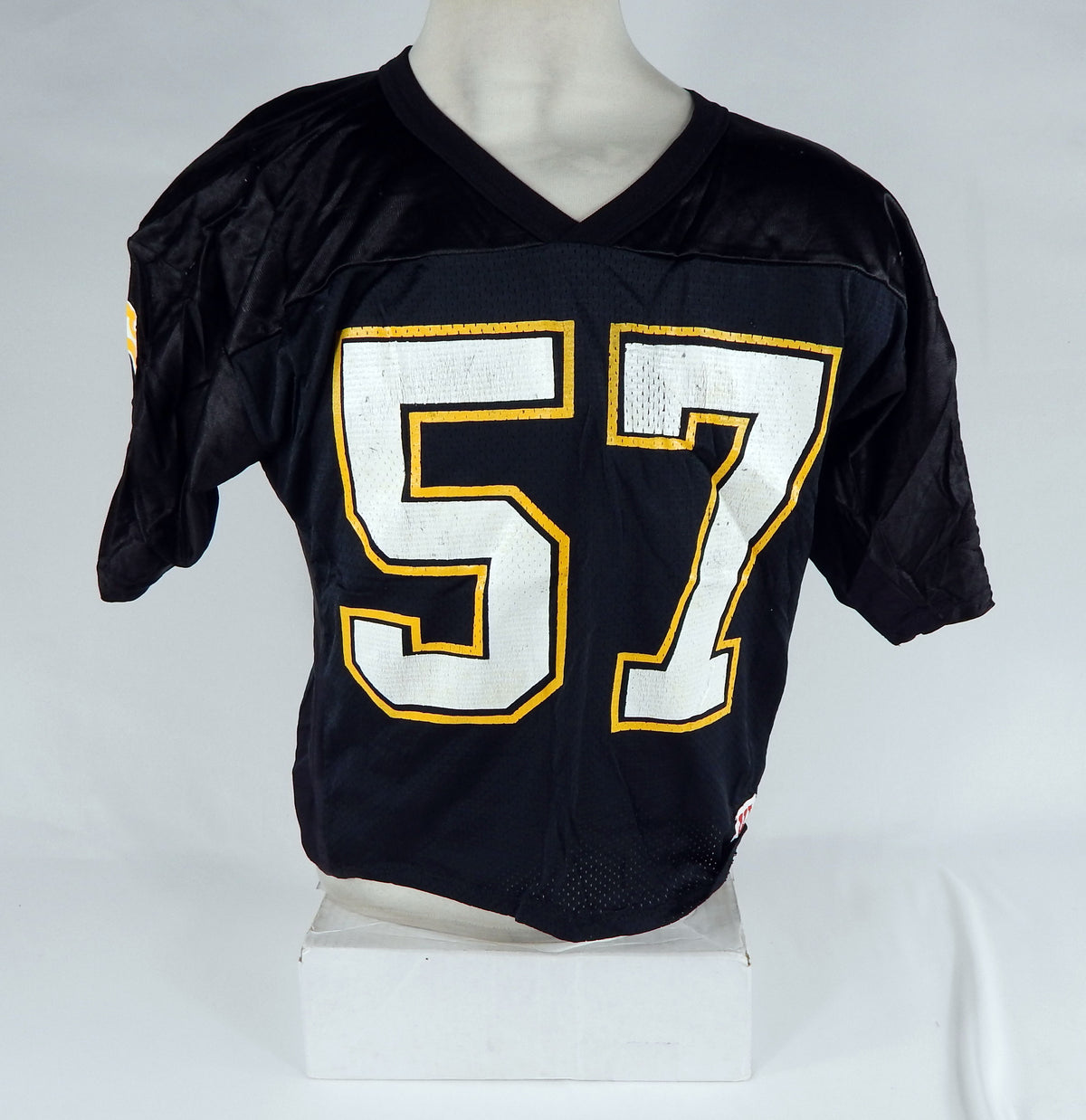 Marin Football #57 Game Used Black Jersey XL DP66614
